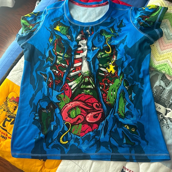 INKnBURN Tops - Authentic INKnBURN Women's Zombie Short Sleeve Tech Shirt Sz 2XL!
